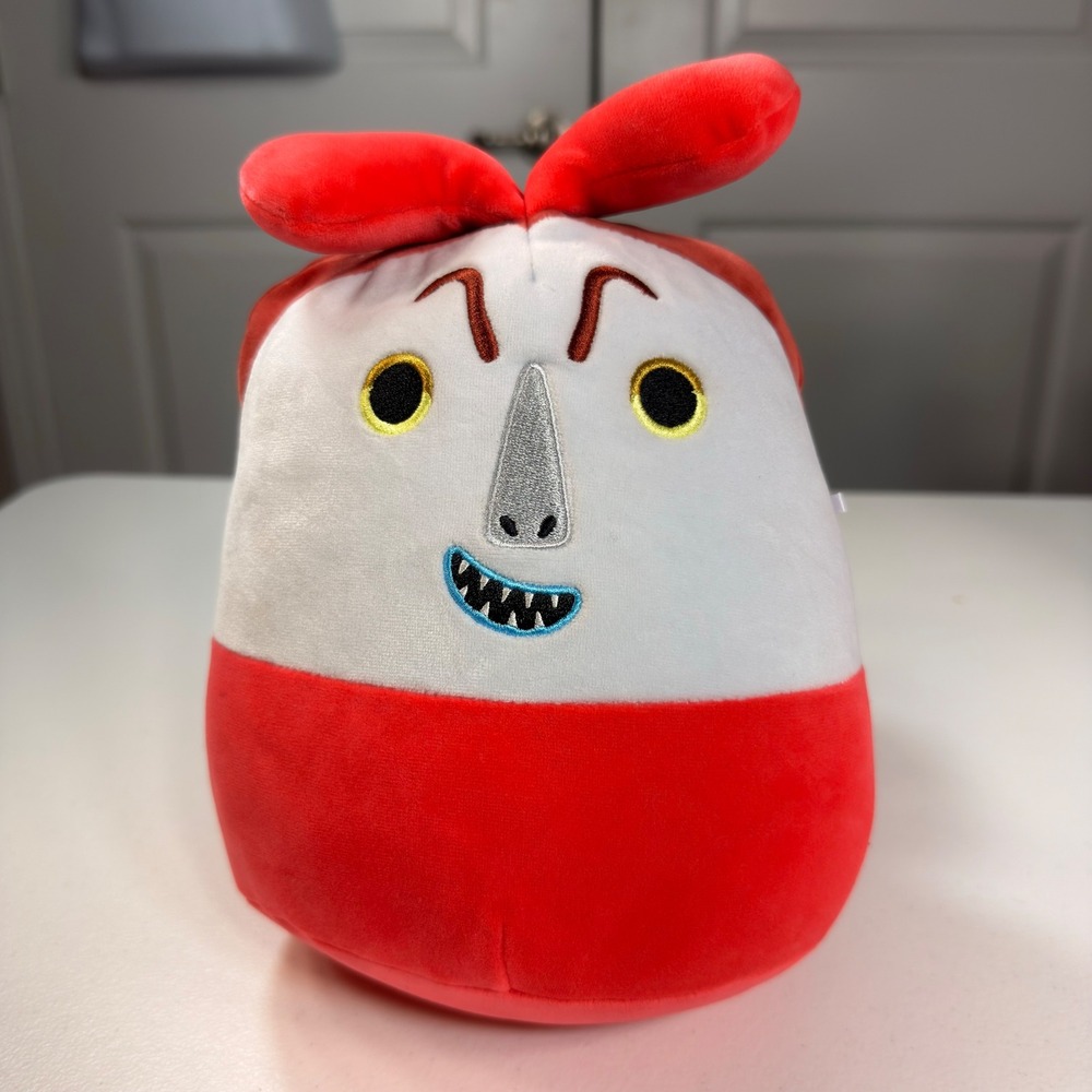 Squishmallows Lock Nightmare Before Christmas Disney Plush 8 Inch Jazwares Red